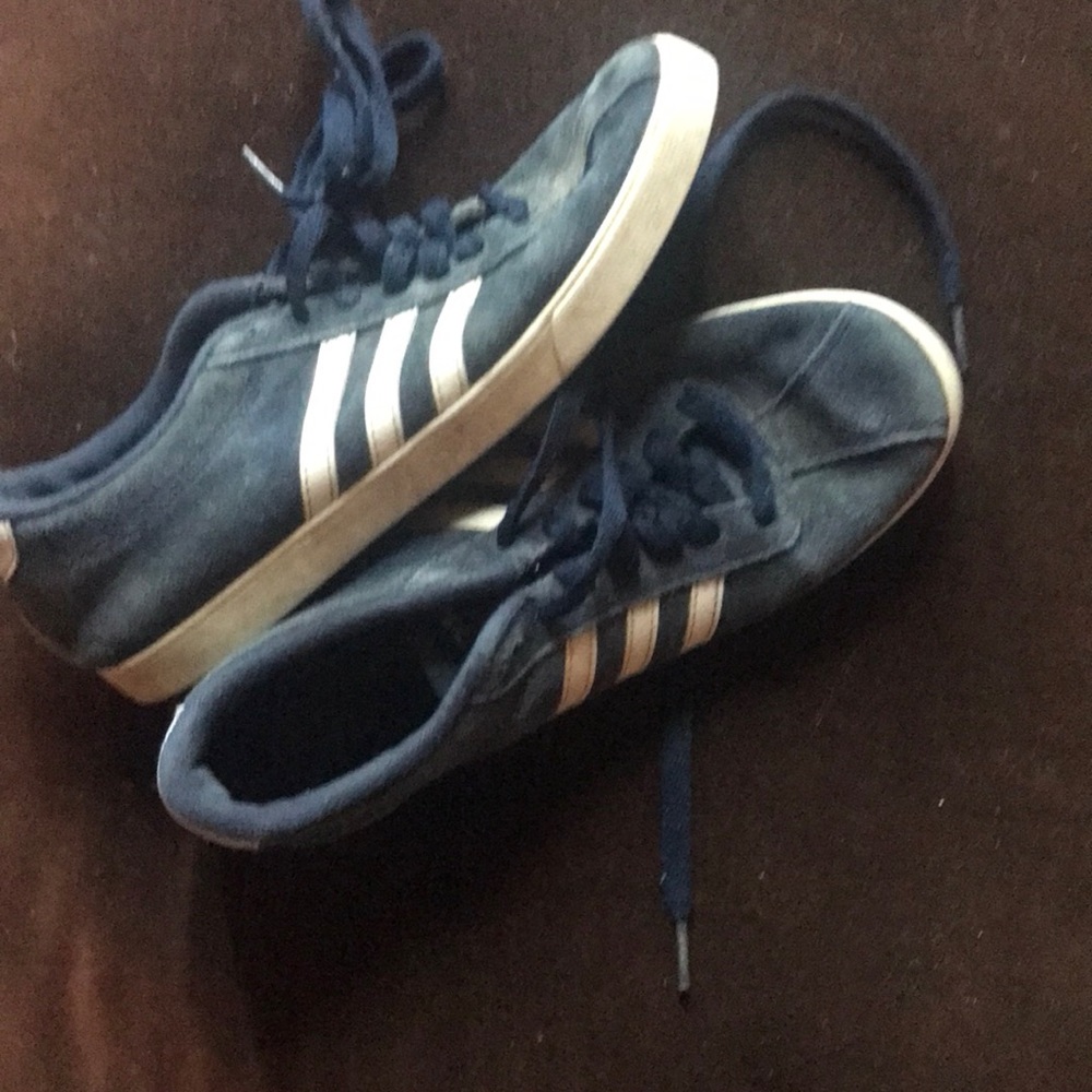 Adidas shoes blue size 71/2